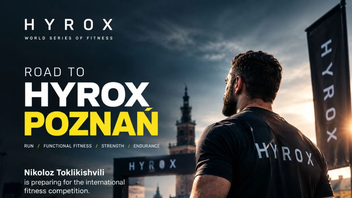🏋️‍♂️ What is HYROX and how is Nikoloz Toklikishvili preparing for Poznań? 🇵🇱🔥